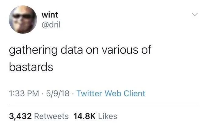 gathering data on various of
bastards