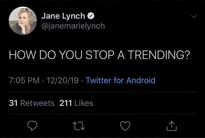 HOW DO YOU STOP A TRENDING?