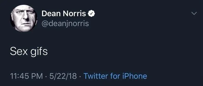 Dean Norris: sex gifs